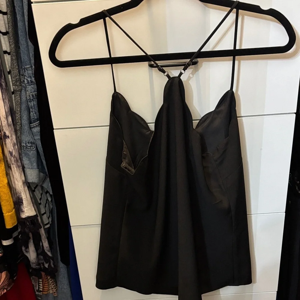 J. Crew Chic Black Camisole Top